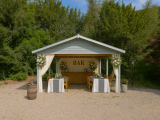 Bar area at the front of the house